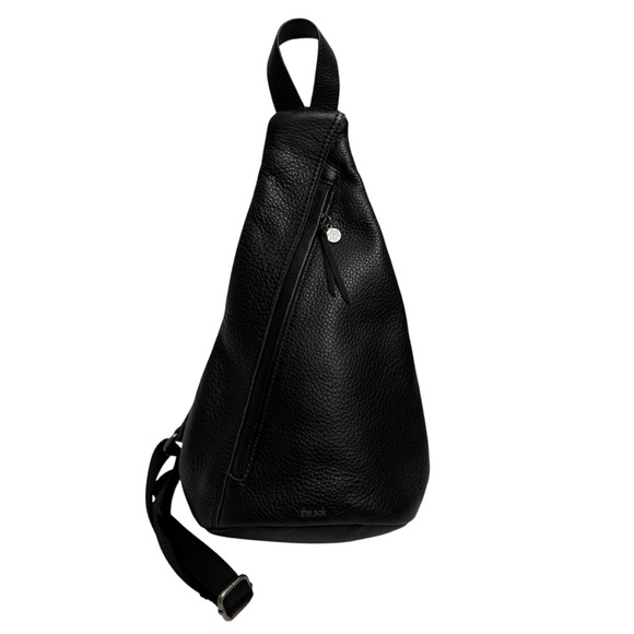 The Sak Black GEO SLING One Shoulder Backpack NWOT $95 - Picture 1 of 4